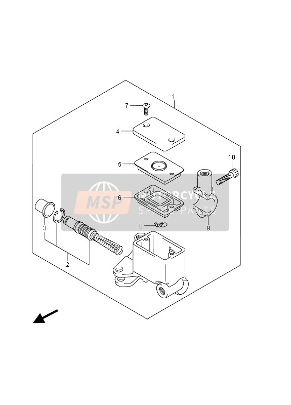 Front Master Cylinder